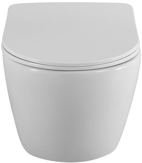 Унитаз BelBagno Uno BB7306CHR/SC подвесной цвет Белый с сиденьем Микролифт