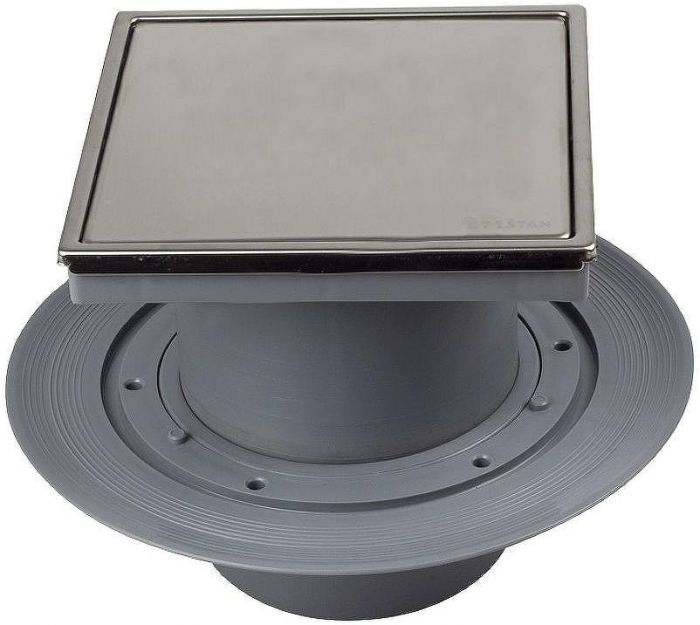 Душевой трап Pestan Confluo Standard 13702567 с двухсторонней решеткой Хром глянцевый / полая под плитку