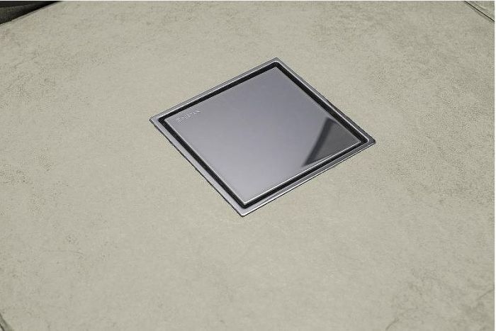 Душевой трап Pestan Confluo Standard 13702567 с двухсторонней решеткой Хром глянцевый / полая под плитку