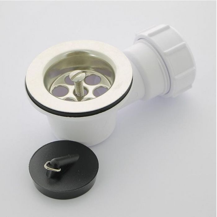 Выпуск для раковины McAlpine MRWW2E цвет Белый