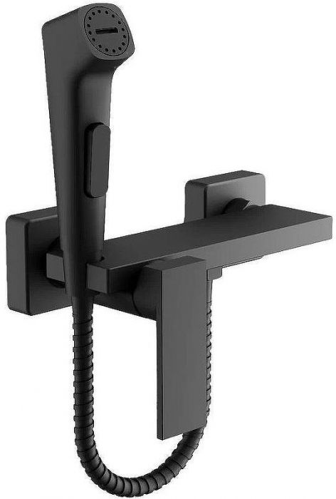 Гигиенический душ со смесителем Belz B55653-7 Черный матовый