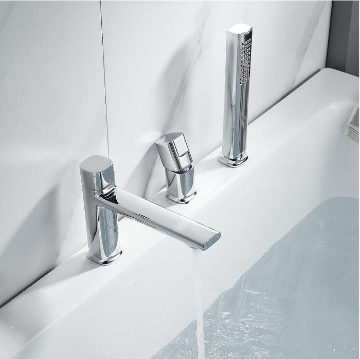 Смеситель на борт ванны Maretti Lorenza LR22RF842-B цвет Хром