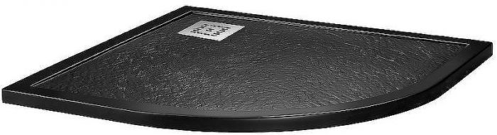 Душевой поддон из искусственного камня BelBagno Uno 90x90 TRAY-MR-UNO-R-90-550-35-NERO Черный