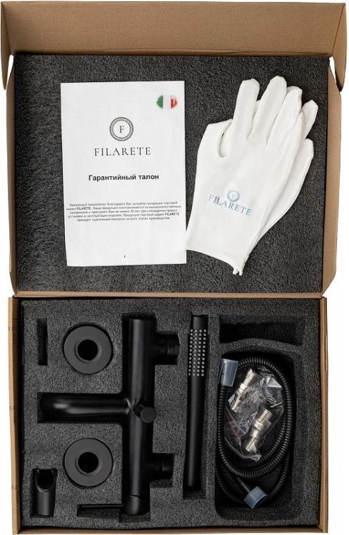 Смеситель для ванны FILARETE Roun FL2120BL цвет Черный матовый Смеситель для ванны FILARETE Roun FL2120BL цвет Черный матовый