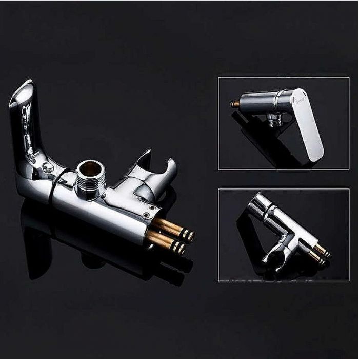 Гигиенический душ со смесителем Gappo G7248-1 Хром