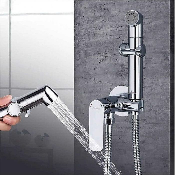 Гигиенический душ со смесителем Gappo G7248-1 Хром