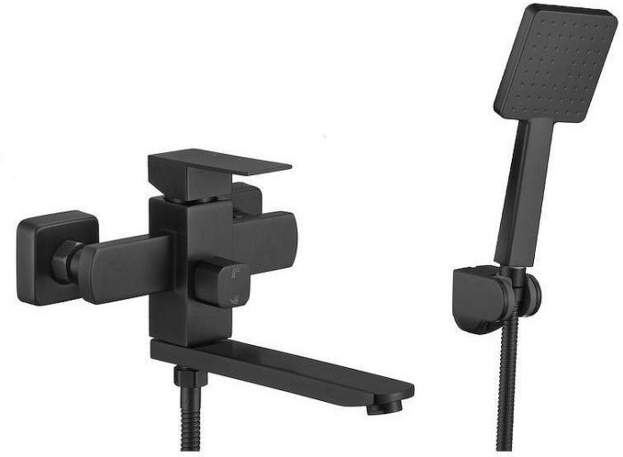 Смеситель для ванны Fmark FS8104H цвет Черный