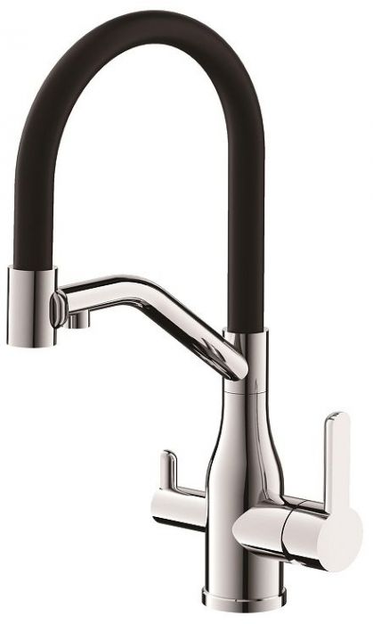 Смеситель для кухни Belz B78815-1 цвет Сатин Черный