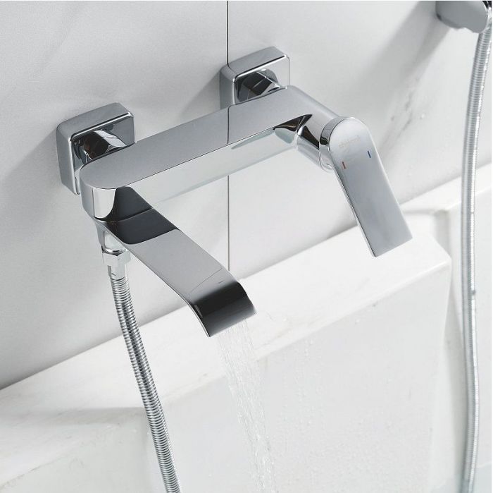 Смеситель для ванны Shevanik S4102 цвет Хром