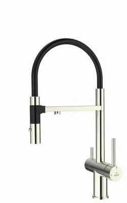 Смеситель для кухни Rose R958L цвет Сатин Черный