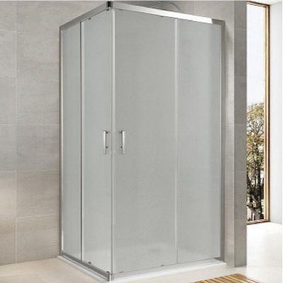 Душевой уголок Koller Pool Grace 120X80 G12080SG профиль Хром стекло рифленое