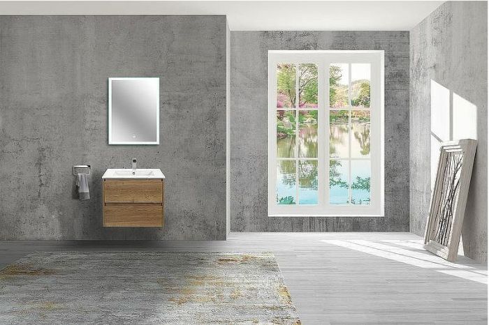 Тумба под раковину Vincea Gio 60 VMC-2G600TO подвесная T.Oak