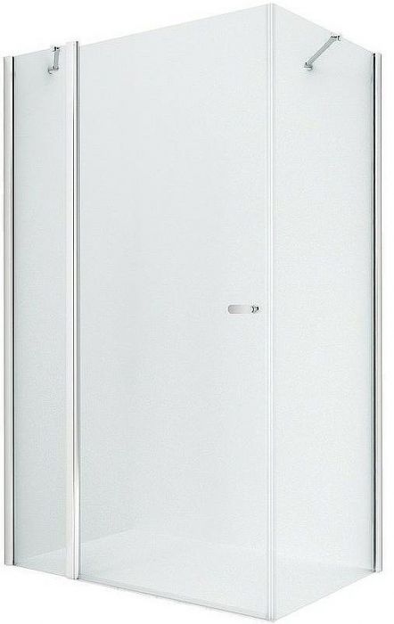 Душевой уголок New Trendy New Soleo Chrome 100х90 K-0398 профиль Хром стекло прозрачное