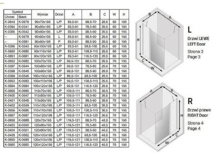 Душевой уголок New Trendy New Soleo Chrome 100х90 K-0398 профиль Хром стекло прозрачное