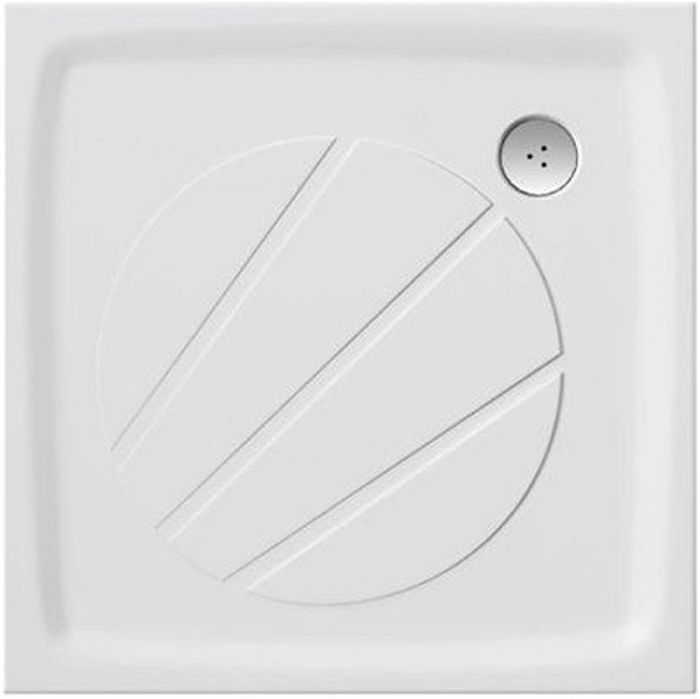 Душевой поддон из искусственного камня Ravak Perseus Pro 90х90 XA037701010 Белый