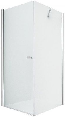 Душевой уголок New Trendy New Soleo Chrome 80х100 D-0140A/D-0089B профиль Хром стекло прозрачное