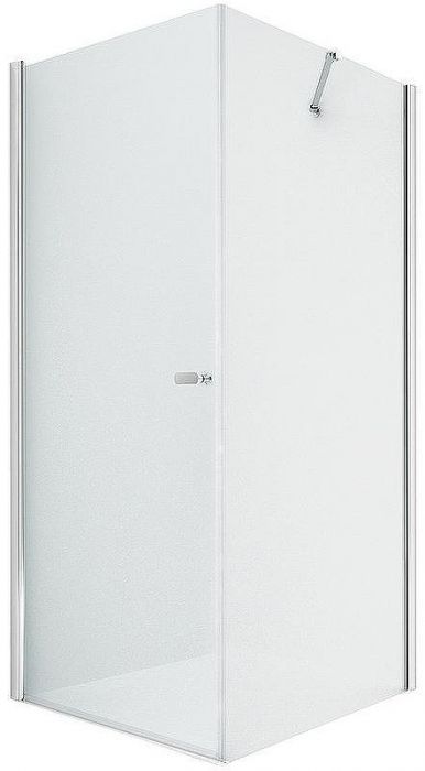 Душевой уголок New Trendy New Soleo Chrome 80х100 D-0140A/D-0089B профиль Хром стекло прозрачное