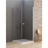 Душевой уголок New Trendy New Soleo Chrome 80х100 D-0140A/D-0089B профиль Хром стекло прозрачное