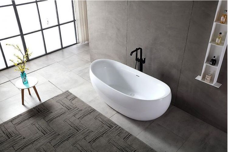 Акриловая ванна Abber AB9236 170х80 без гидромассажа