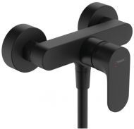 Hansgrohe Rebris E Смеситель для душа, настенный, цвет: черный матовый