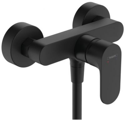 Hansgrohe Rebris E Смеситель для душа, настенный, цвет: черный матовый