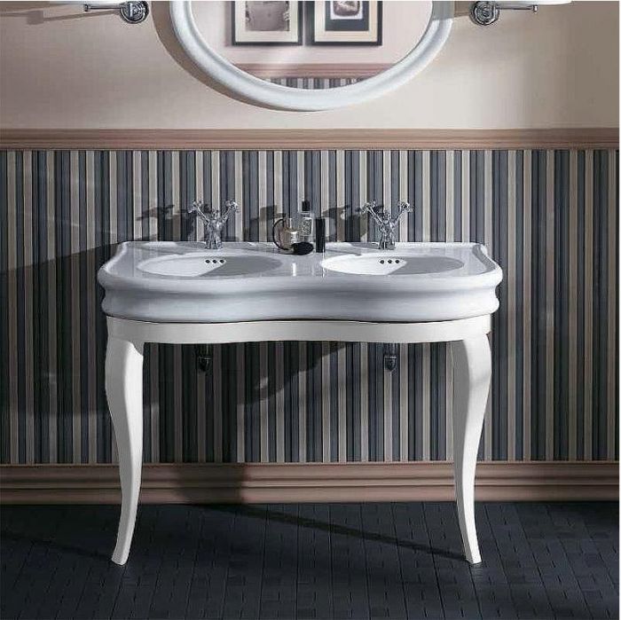 Раковина Simas Lante 120 LA12bi*1 двойная Белая