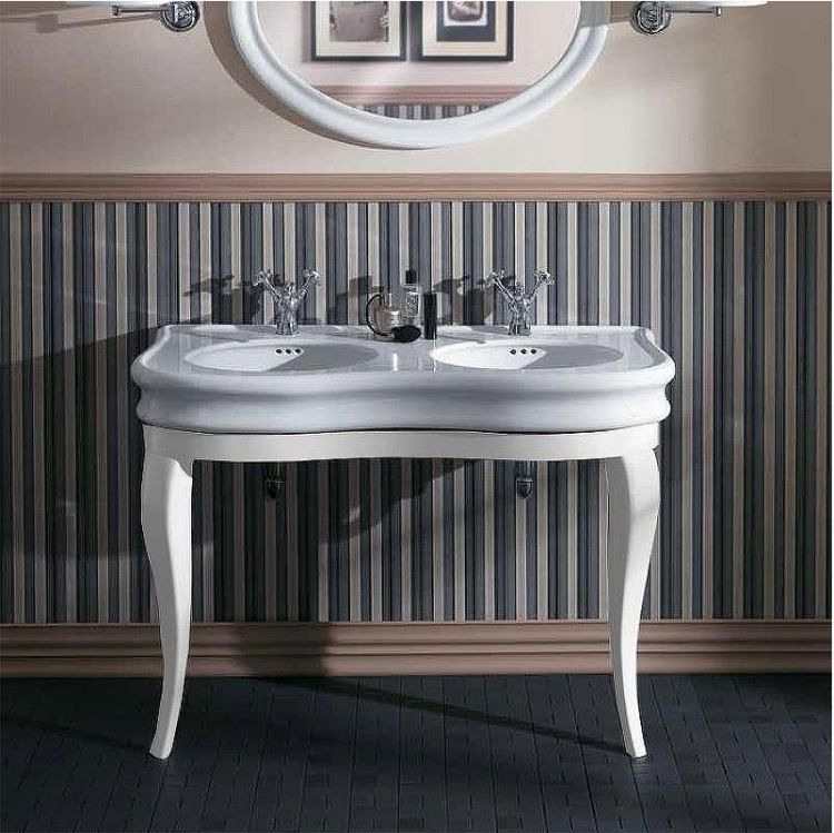 Раковина Simas Lante 120 LA12bi*1 двойная Белая