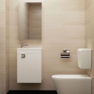 Мебель для ванной Velvex Vizo 40, цвет белый (подвесной)