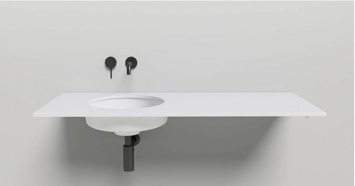 Раковина Salini Marea 04 42 1802204M Белая матовая