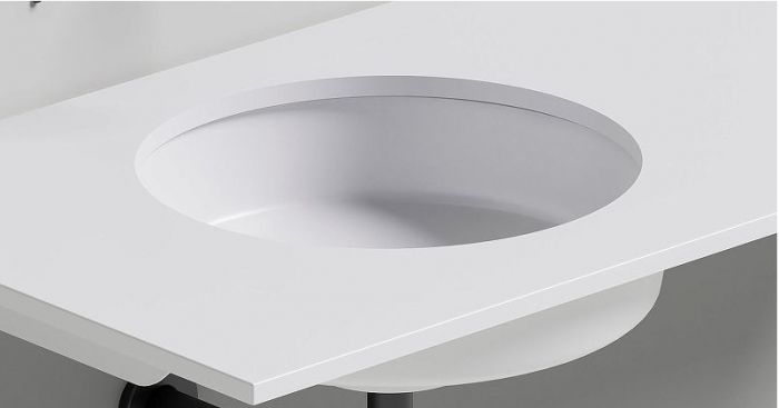 Раковина Salini Marea 04 42 1802204M Белая матовая