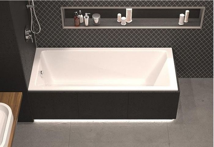 Акриловая ванна Whitecross Wave Slim 170x75 0111.170075.100 без гидромассажа