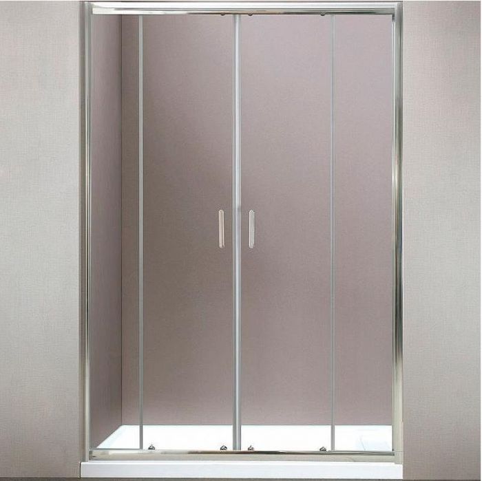 Душевая дверь BelBagno Uno 170 UNO-195-BF-2-170-C-Cr профиль Хром стекло прозрачное