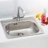 Кухонная мойка Alveus More 10 NAT-90 560x500 1106813 Натуральная сталь Кухонная мойка Alveus More 10 NAT-90 560x500 1106813 Натуральная сталь