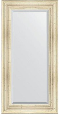 Зеркало Evoform Exclusive 119х59 BY 3497 с фацетом в багетной раме - Травленое серебро 99