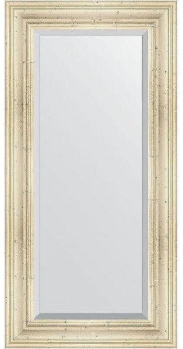 Зеркало Evoform Exclusive 119х59 BY 3497 с фацетом в багетной раме - Травленое серебро 99