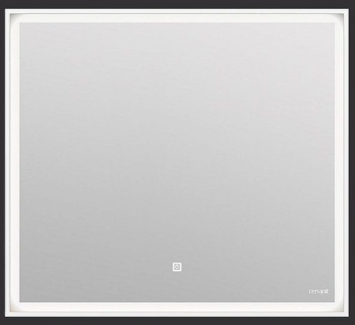 Зеркало Cersanit Louna 80 SP-LU-LOU80-Os с подсветкой Белое с сенсорным выключателем