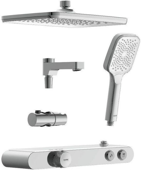 Душевая система Cersanit Vivo 64529 с термостатом Хром