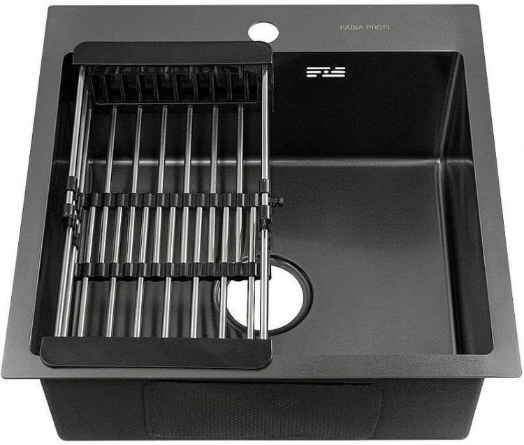 Кухонная мойка Fabia 50х50 50503G Графит