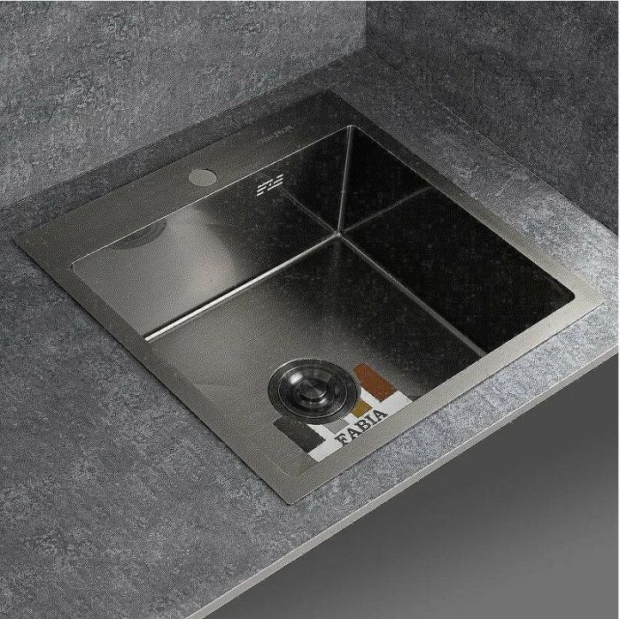 Кухонная мойка Fabia 50х50 50503G Графит