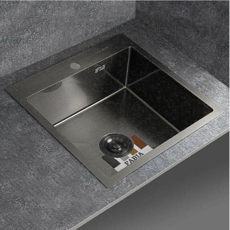 Кухонная мойка Fabia 50х50 50503G Графит