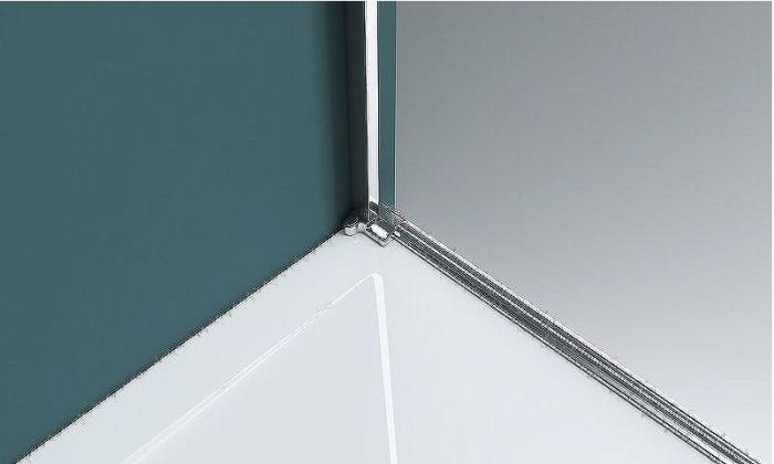 Душевая дверь BelBagno Kraft 80 KRAFT-B-12-60/20-C-Cr-R профиль Хром стекло прозрачное