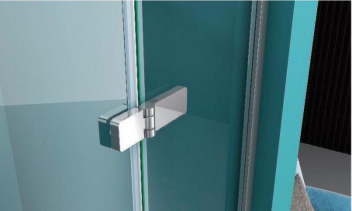 Душевая дверь BelBagno Kraft 80 KRAFT-B-12-60/20-C-Cr-R профиль Хром стекло прозрачное