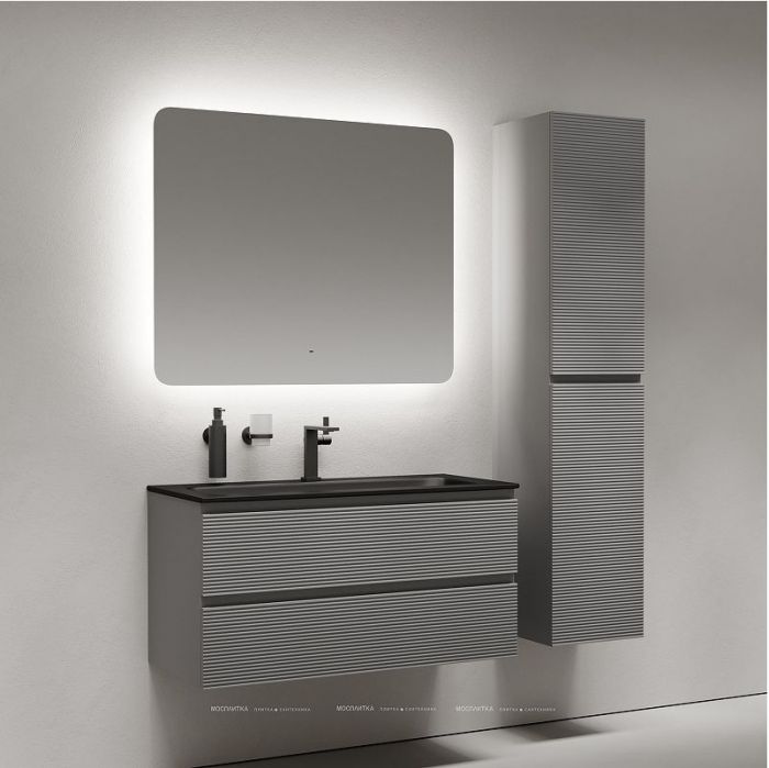 Зеркало Sancos Ray 100 RA1000 c подсветкой с сенсорным выключателем и диммером