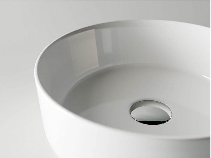 Умывальник CERAMICANOVA Element чаша накладная круглая 360 мм CN5001 Умывальник CERAMICANOVA Element чаша накладная круглая 360 мм CN5001