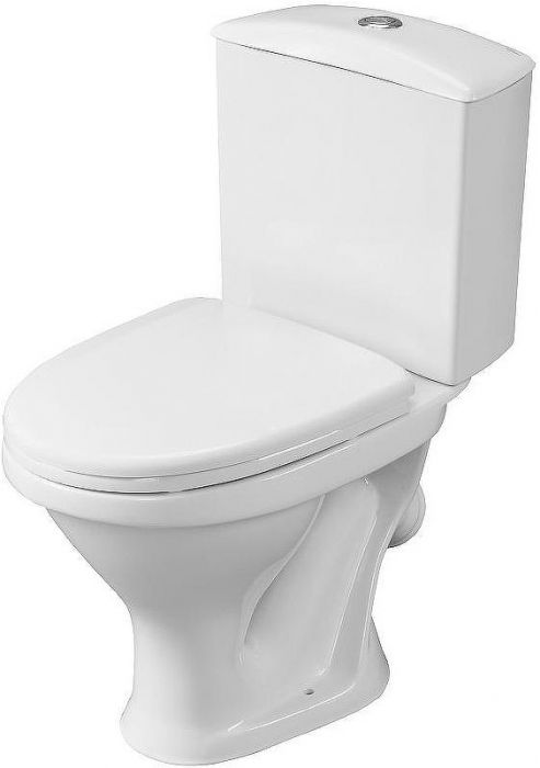 Унитаз компакт Santeri Вест 1.P201.8.S00.00B.F с бачком и сиденьем
