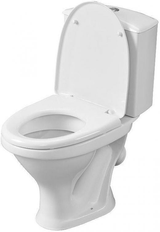 Унитаз компакт Santeri Вест 1.P201.8.S00.00B.F с бачком и сиденьем