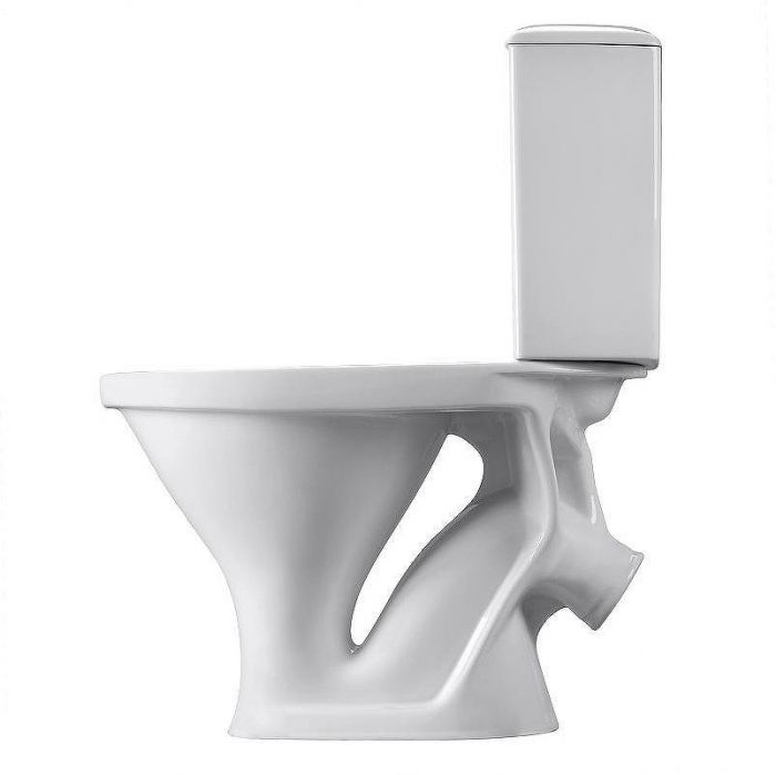 Унитаз компакт Santeri Вест 1.P201.8.S00.00B.F с бачком и сиденьем