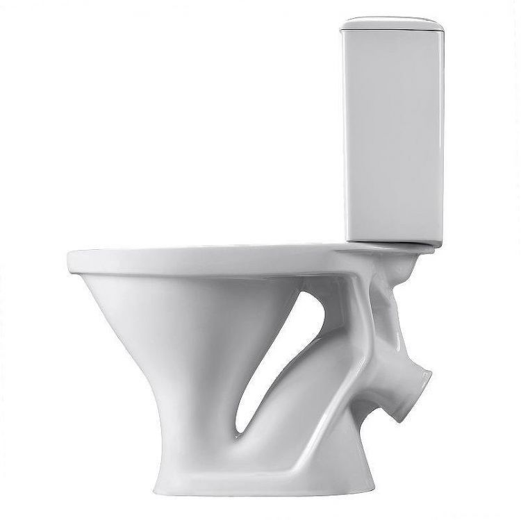 Унитаз компакт Santeri Вест 1.P201.8.S00.00B.F с бачком и сиденьем