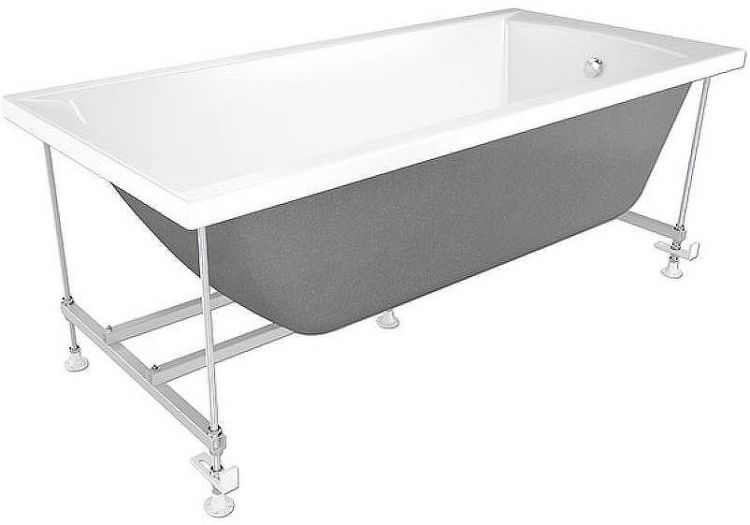 Каркас для ванны Melodia della vita Simple / Moderno 170х70 MFEUNI04 Серый