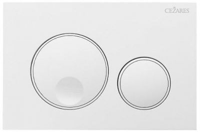 Клавиша смыва Cezares Relax RELAX-BTN-BL цвет Белый